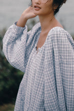 Load image into Gallery viewer, BARE ROAD CLOUDY DRESS in Cloud Plaid
