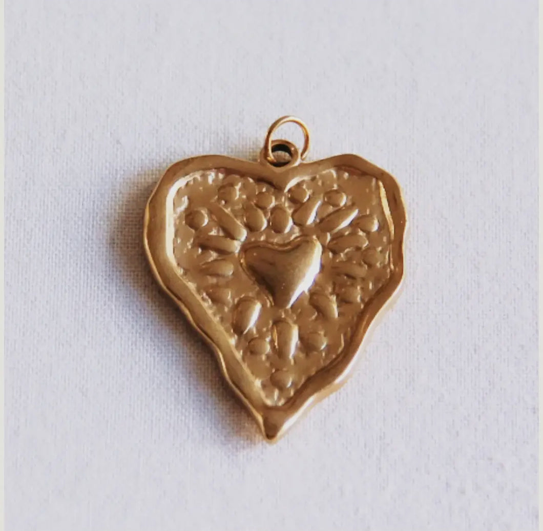 Solid Heart Charm *PRE ORDER*