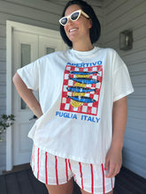 Load image into Gallery viewer, Puglia Shirt White/Red
