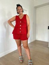 Load image into Gallery viewer, The Cherry Knit Set - Red
