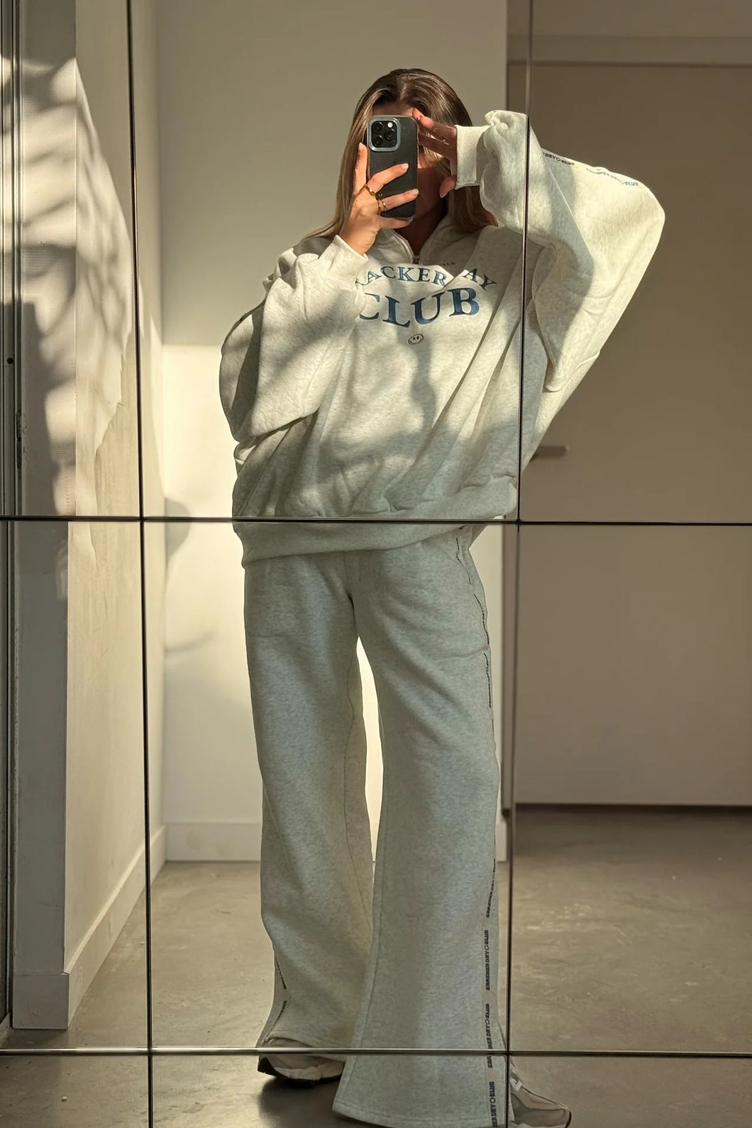 Cracker Day Club - CLOUD RACER SWEATPANTS - GREY MARLE