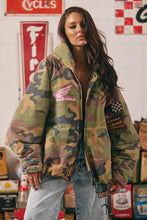 Load image into Gallery viewer, SABBI THE BE KIND BOMBER JACKET - CAMO
