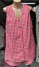 Load image into Gallery viewer, The Eve Set - Red Gingham
