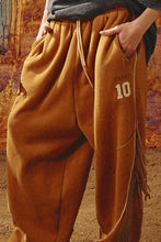 Load image into Gallery viewer, SABBI THE HAPPY CHAP WIDE LEG SWEAT PANT - BROWN
