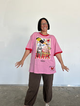Load image into Gallery viewer, SABBI THE VERY OVERSIZED LOVE NOTES TEE - PARIS - PINK
