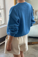 Load image into Gallery viewer, LE BON SHOPPE MILO COTTON SWEATER - BLUE
