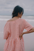 Load image into Gallery viewer, BARE ROAD - DARCEY DRESS in Starburst Gingham
