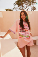 Load image into Gallery viewer, SABBI THE VERY OVERSIZED FLAMINGO RACING TEE - PINK
