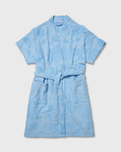 Load image into Gallery viewer, K. Juliet Long Cotton Beach &amp; Bathrobe - Blue
