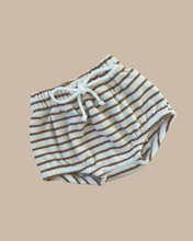 Load image into Gallery viewer, Breezy Bloomers - caramel stripes
