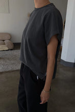 Load image into Gallery viewer, LE BON SHOPPE JEANNE TEE - ALMOST BLACK
