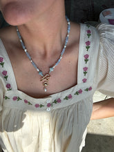 Load image into Gallery viewer, Ice Blue Heart Fob
