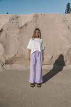 Load image into Gallery viewer, The Bobbi Pant | Gingham Lilac
