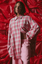 Load image into Gallery viewer, SABBI BE A KIND HUMAN OVERSIZED SHIRT - PINK
