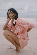 Load image into Gallery viewer, BARE ROAD - CHLOE BLOUSE in Starburst Gingham
