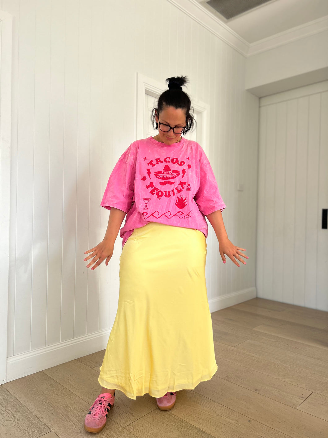 The Slip Skirt - Lemon