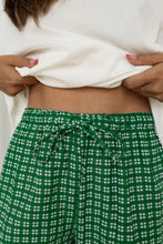 Load image into Gallery viewer, Bobbi Pant | Gingham Emerald
