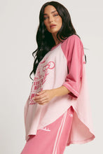 Load image into Gallery viewer, SABBI THE RAGLAN MARGIE TEE - PINK
