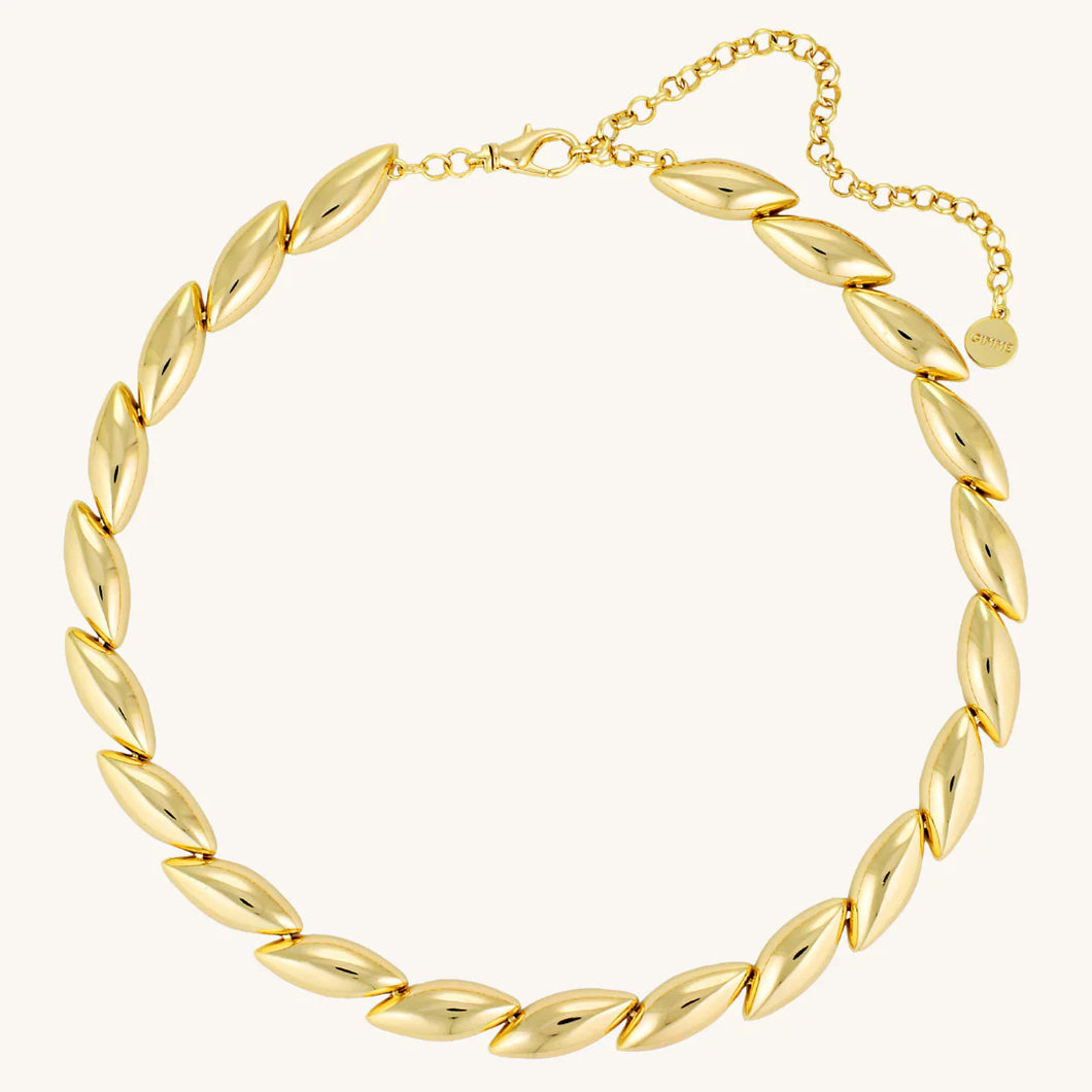 GIMME MARQUISE NECKLACE (LARGE) - GOLD