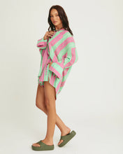 Load image into Gallery viewer, SABBI THE DON JULIO SHIRT - POP STRIPE GREEN
