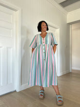 Load image into Gallery viewer, Calypso Sun Dress - Candy Stripe
