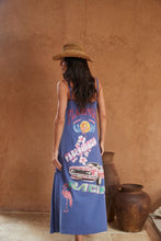 Load image into Gallery viewer, SABBI FLAMINGO RACING MAXI DRESS - PURPLE
