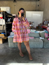Load image into Gallery viewer, LJC Designs Sammie Dress - Pink Plaid
