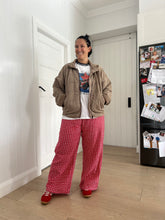 Load image into Gallery viewer, Quilted Knit Mineral Washed Jacket - Rose Taupe
