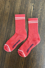 Load image into Gallery viewer, BOYFRIEND SOCKS - CORAL
