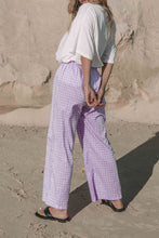 Load image into Gallery viewer, The Bobbi Pant | Gingham Lilac
