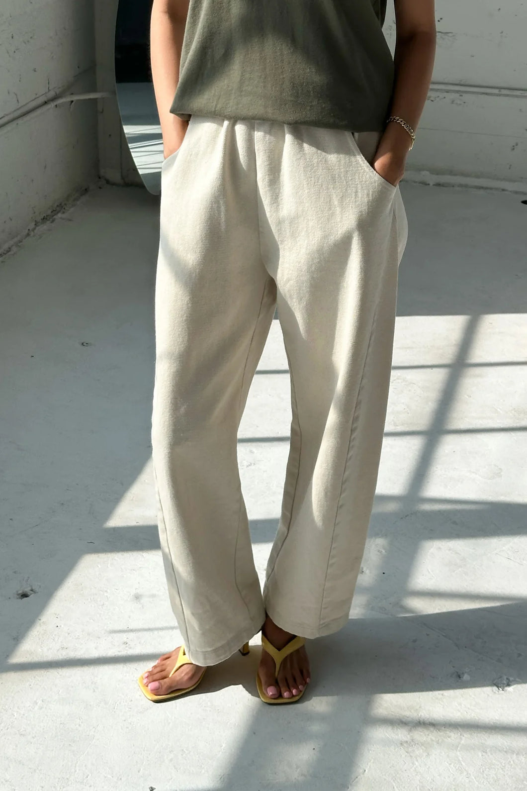 LE BON SHOPPE - ARC PANTS NATUREL