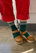 Load image into Gallery viewer, GIRLFRIEND SOCKS - HUNTER GREEN
