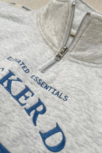 Load image into Gallery viewer, Cracker Day Club - CLOUD QUARTER ZIP SWEATER - GREY MARLE
