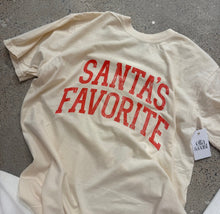 Load image into Gallery viewer, ETTA OG | SANTA’S FAVORITE TEE

