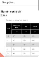 Load image into Gallery viewer, SABBI - THE NAME YOURSELF TRACKPANTS
