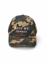 Load image into Gallery viewer, FAR MER. By Whitney - KISS ME COWBOY CAMO CAP
