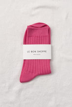 Load image into Gallery viewer, HER SOCKS (MC COTTON) - BRIGHT PINK
