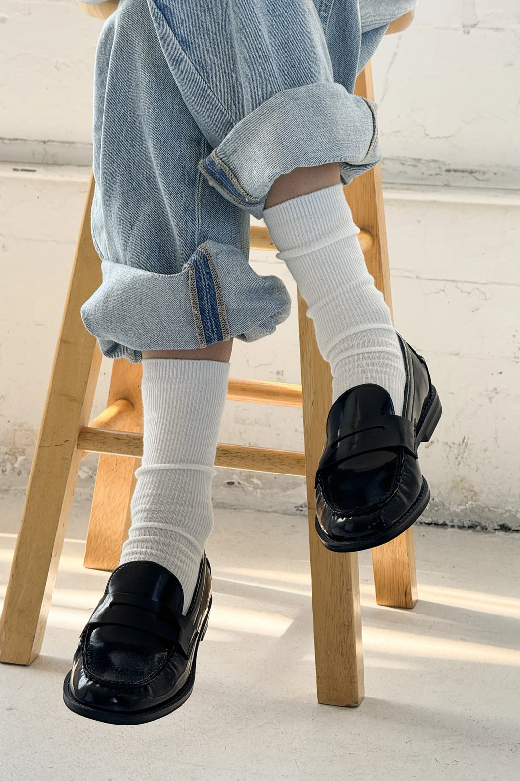 TROUSER SOCKS - CLASSIC WHITE