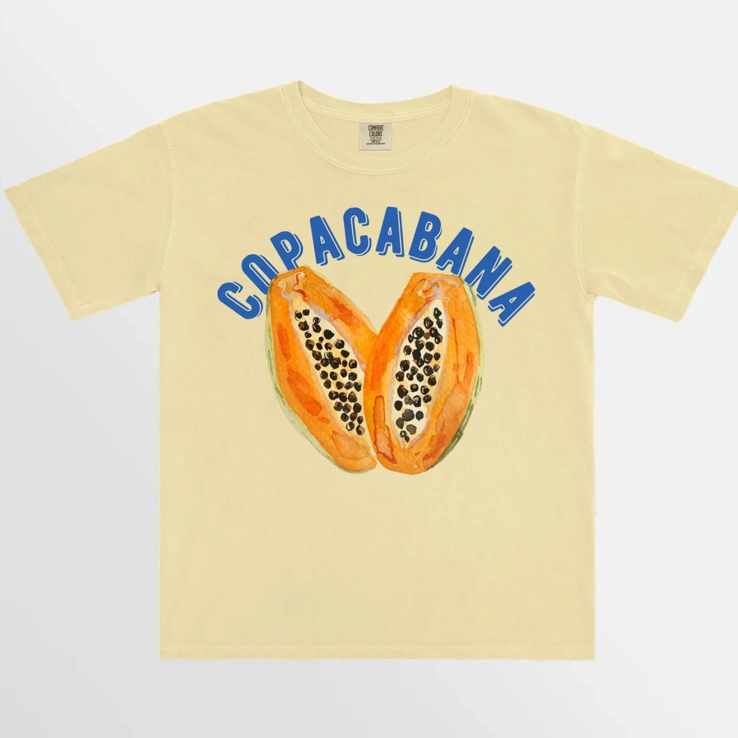 Copacabana tropical Butter | Boxy Crop