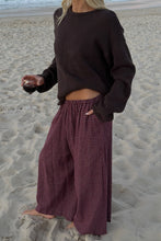 Load image into Gallery viewer, BARE ROAD LUCIA KNIT JUMPER in Chocolate

