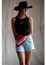 Load image into Gallery viewer, FAR MER. By Whitney &#39;MARLBORO CREST RED&#39; BANDANA SILK
