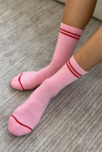 Load image into Gallery viewer, BOYFRIEND SOCKS - AMOUR PINK

