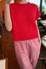 Load image into Gallery viewer, LE BON SHOPPE PIERRE COTTON SWEATER TOP - CHILLI
