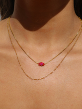 Load image into Gallery viewer, Birthstone Necklace July
