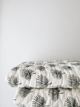 Load image into Gallery viewer, Fan Palm Kantha Blanket
