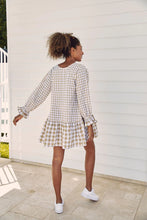 Load image into Gallery viewer, Oliver Dress - Natural Gingham
