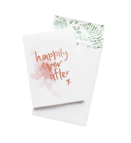Happily Ever After // Greeting Card