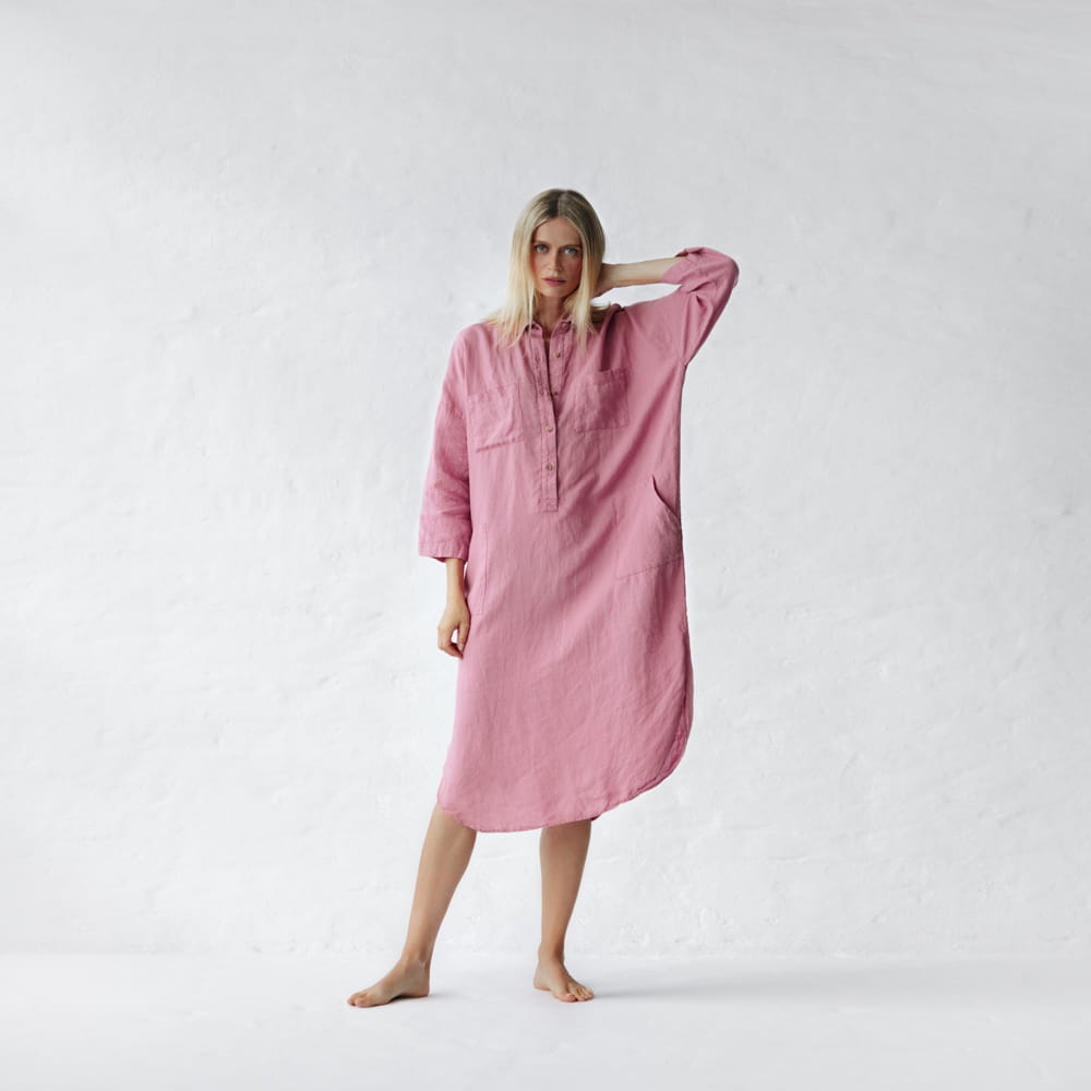 Shirt Dress Blossom Pink